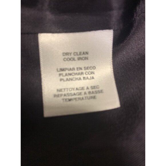 Jones NY Velvet Floral Cropped Button Up Blazer Size S - Picture 7 of 7